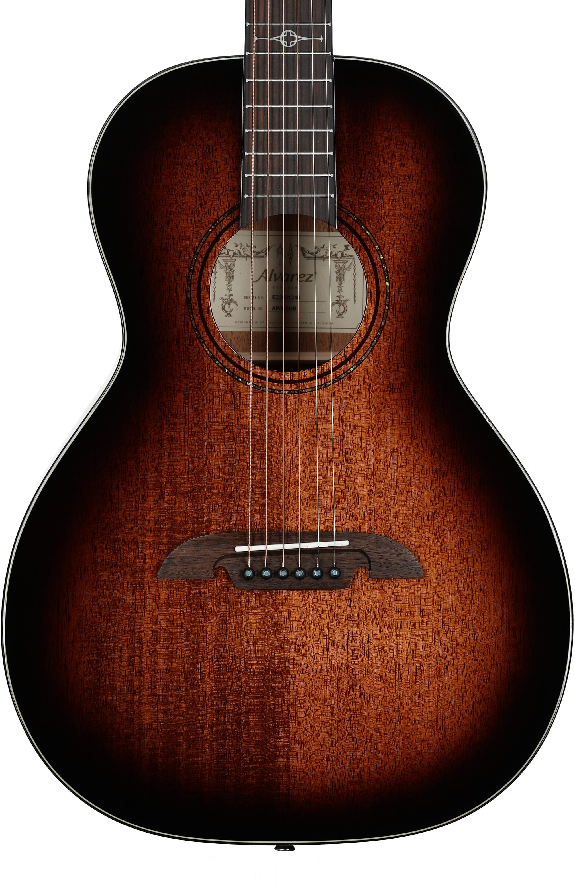 Alvarez AP66 Parlor Acoustic Guitar 5 Alvarez AP66 Parlor Acoustic Guitar