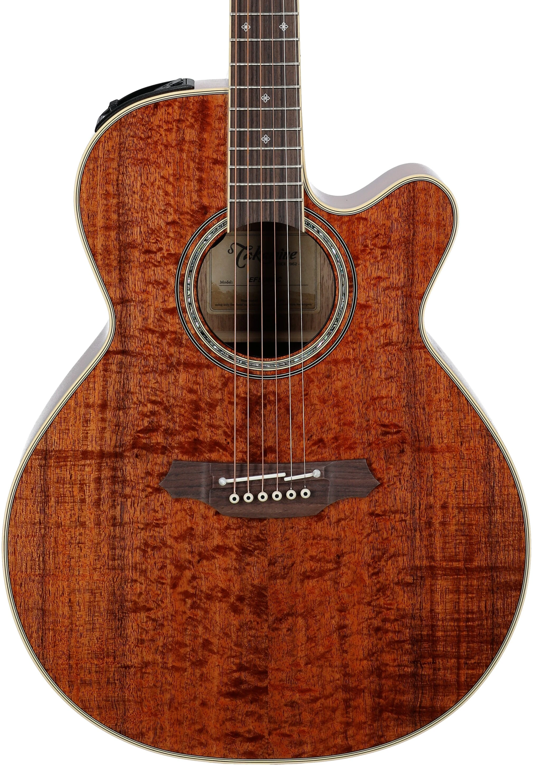 Takamine EF508KC Koa Top Acoustic-Electric Guitar (with Case) 5 Takamine EF508KC Koa Top Acoustic-Electric Guitar (with Case)