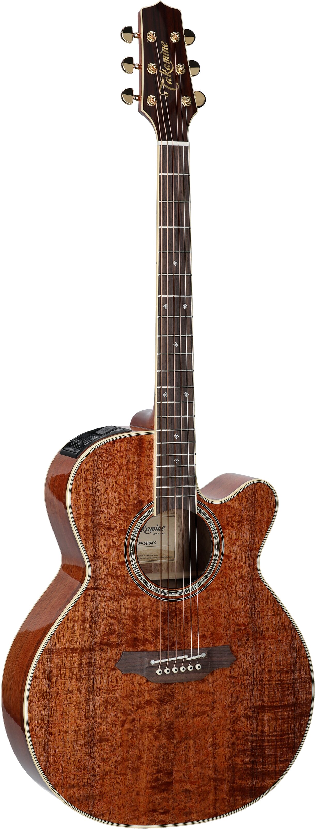 Takamine EF508KC Koa Top Acoustic-Electric Guitar (with Case) 6 Takamine EF508KC Koa Top Acoustic-Electric Guitar (with Case)