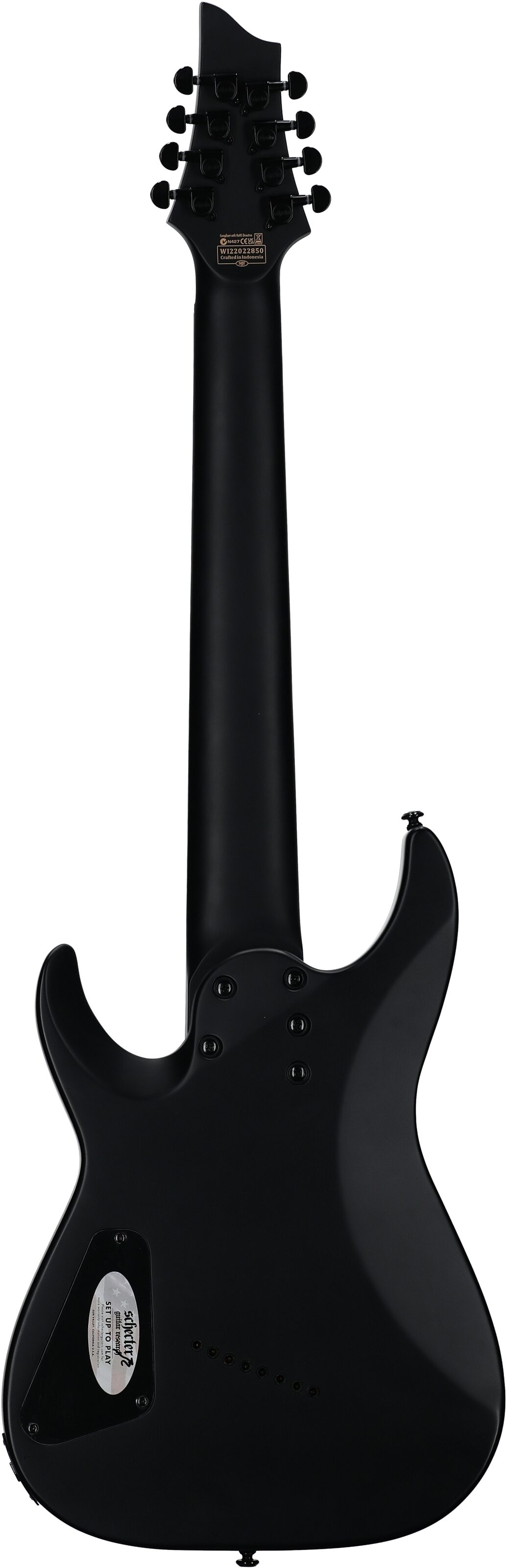 Schecter Damien-8 Multiscale Electric Guitar, 8-String 4 Schecter Damien-8 Multiscale Electric Guitar, 8-String