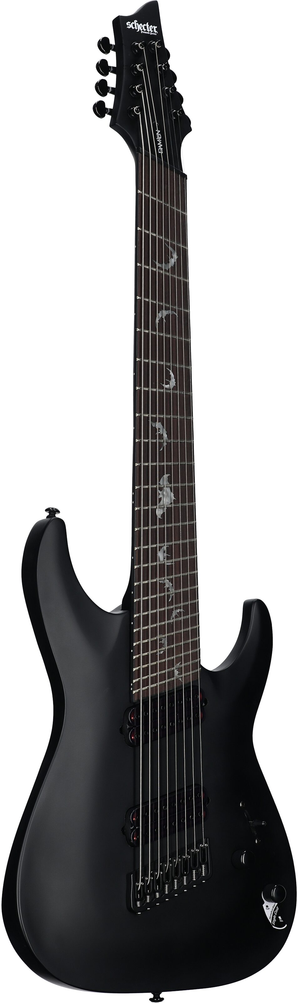 Schecter Damien-8 Multiscale Electric Guitar, 8-String 6 Schecter Damien-8 Multiscale Electric Guitar, 8-String