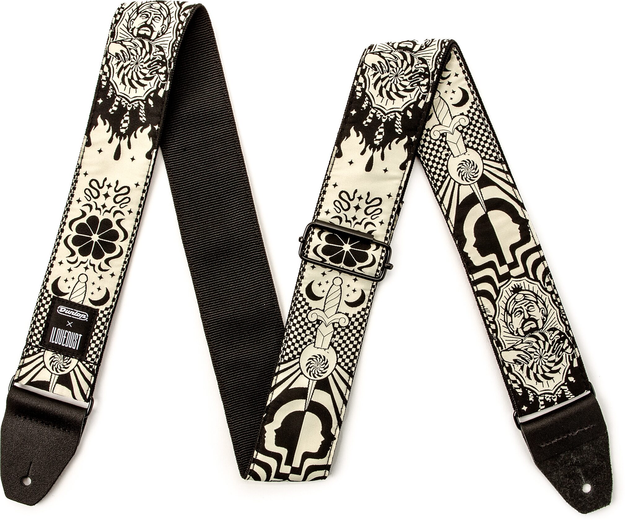 Dunlop ILOVEDUST Guitar Strap 3 Dunlop ILOVEDUST Guitar Strap