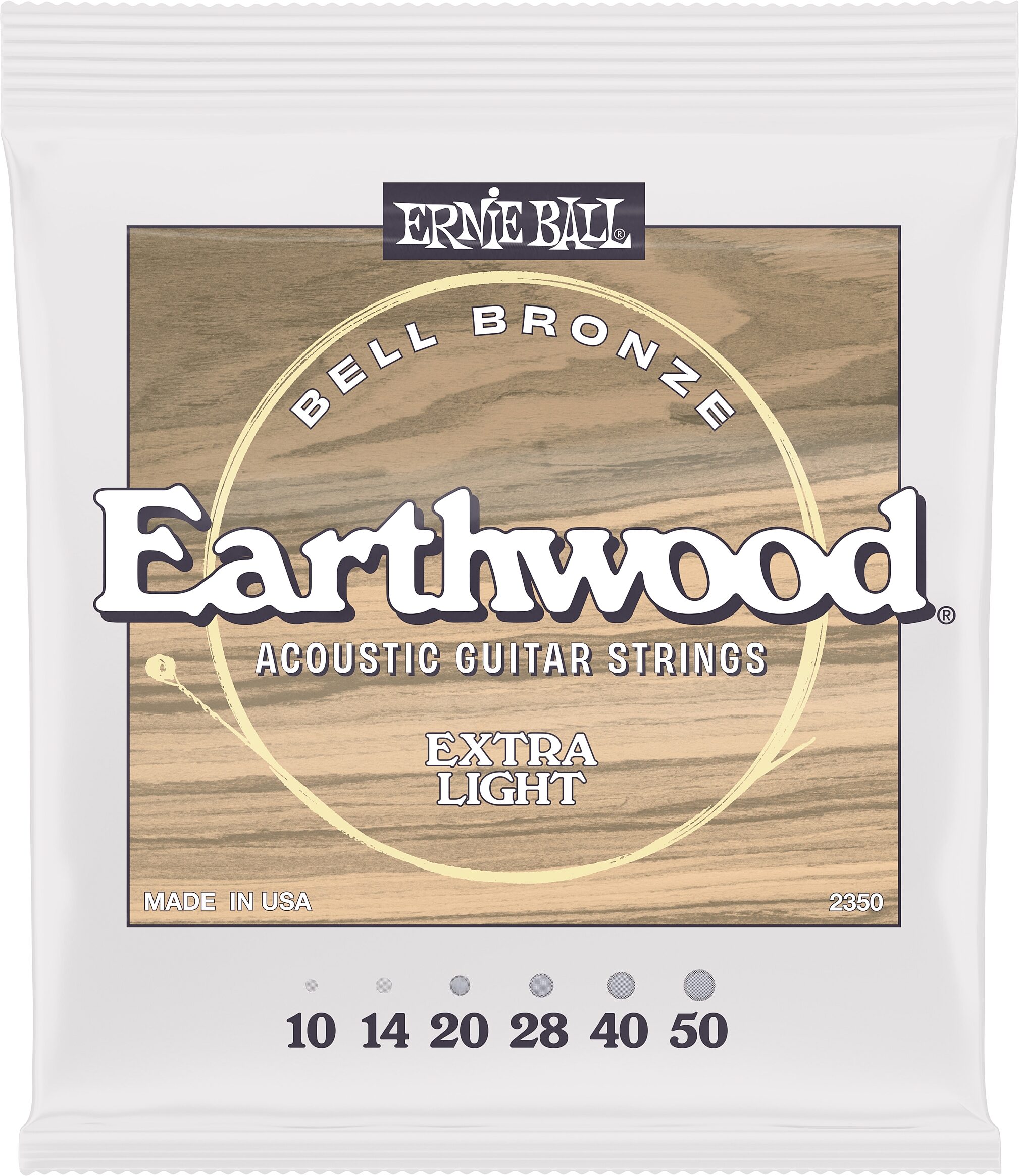Ernie Ball Earthwood Bell Bronze Acoustic Guitar Strings