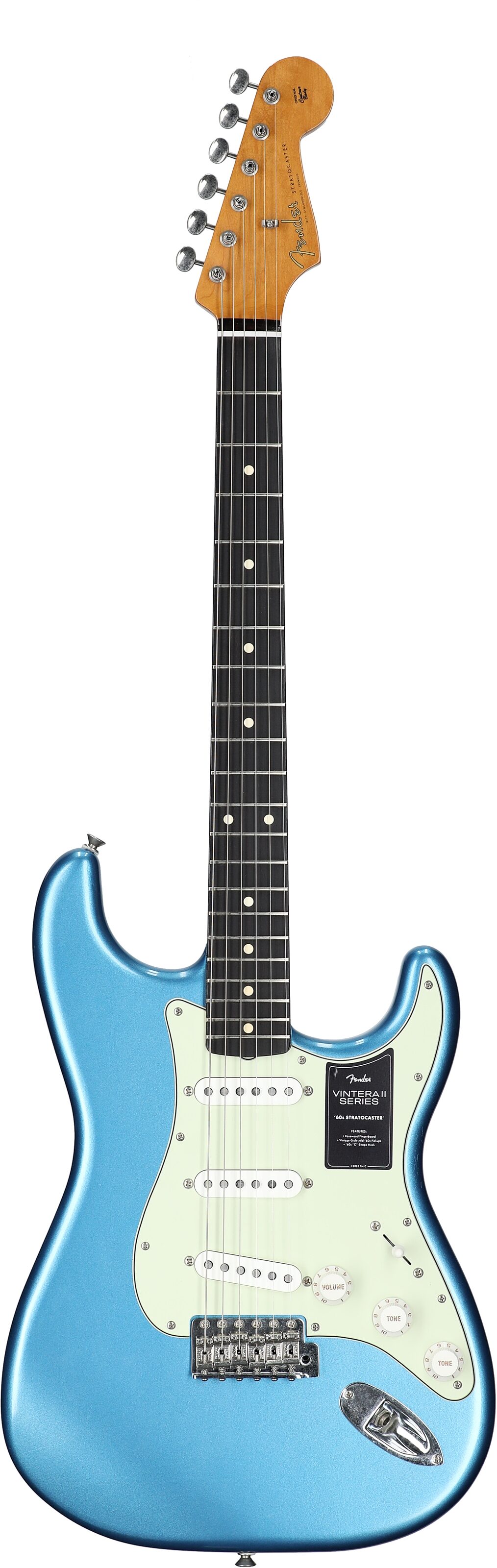 Fender Limited Edition Vintera II Road Worn '60s Stratocaster Rosewood Fingerboard Electric Guitar (with Gig Bag) 2 Fender Limited Edition Vintera II Road Worn '60s Stratocaster Rosewood Fingerboard Electric Guitar (with Gig Bag)