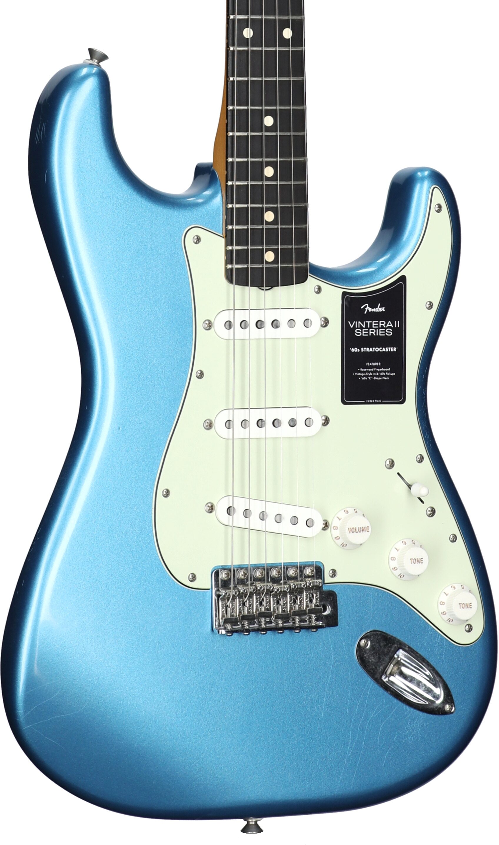 Fender Limited Edition Vintera II Road Worn '60s Stratocaster Rosewood Fingerboard Electric Guitar (with Gig Bag) 3 Fender Limited Edition Vintera II Road Worn '60s Stratocaster Rosewood Fingerboard Electric Guitar (with Gig Bag)