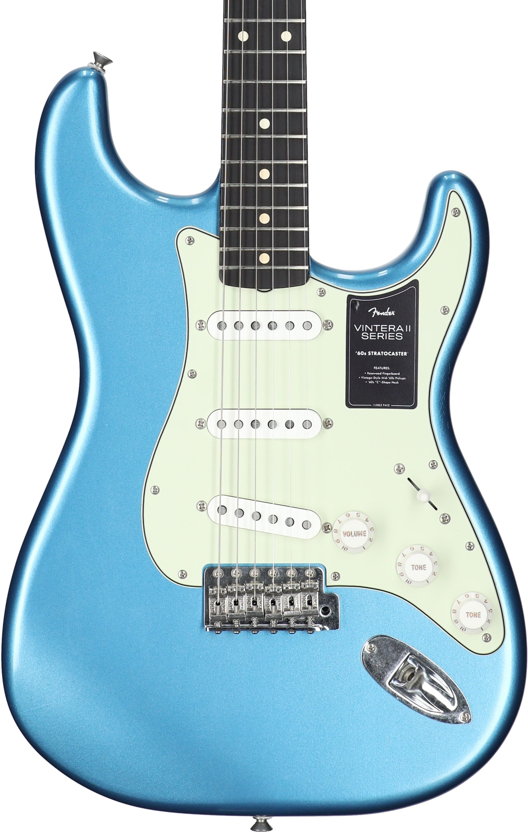 Fender Limited Edition Vintera II Road Worn '60s Stratocaster Rosewood Fingerboard Electric Guitar (with Gig Bag) 1 Fender Limited Edition Vintera II Road Worn '60s Stratocaster Rosewood Fingerboard Electric Guitar (with Gig Bag)