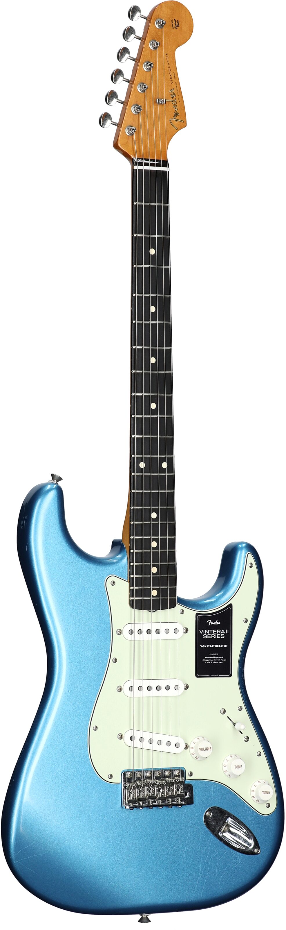 Fender Limited Edition Vintera II Road Worn '60s Stratocaster Rosewood Fingerboard Electric Guitar (with Gig Bag) 6 Fender Limited Edition Vintera II Road Worn '60s Stratocaster Rosewood Fingerboard Electric Guitar (with Gig Bag)