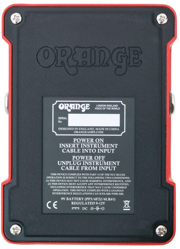 Orange Two Stroke Boost and Equalizer Guitar Pedal 3 Orange Two Stroke Boost and Equalizer Guitar Pedal