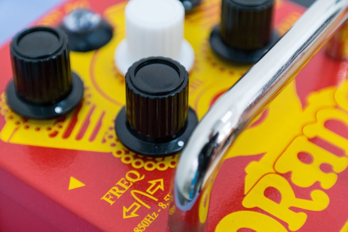 Orange Two Stroke Boost and Equalizer Guitar Pedal 4 Orange Two Stroke Boost and Equalizer Guitar Pedal