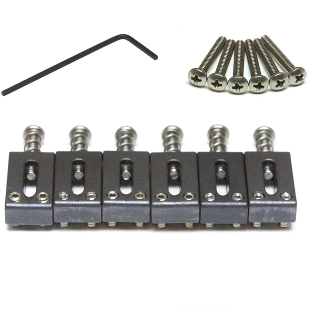 Graph Tech String Saver Guitar Original Strat and Tele Bridge Saddles