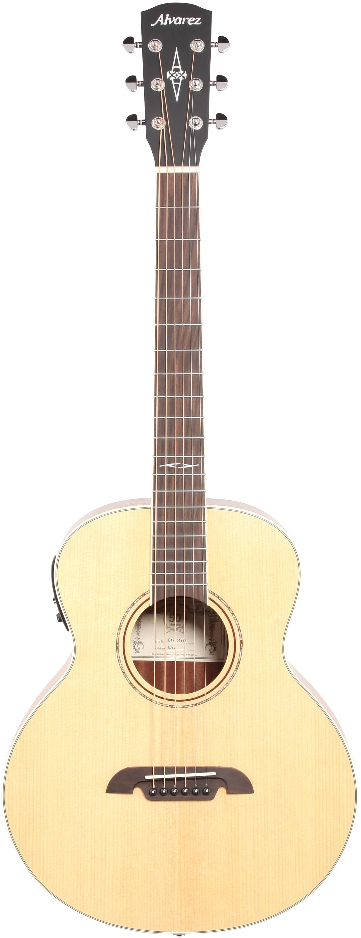 Alvarez LJ2 Little Acoustic-Electric Guitar (with Gig Bag) 2 Alvarez LJ2 Little Acoustic-Electric Guitar (with Gig Bag)