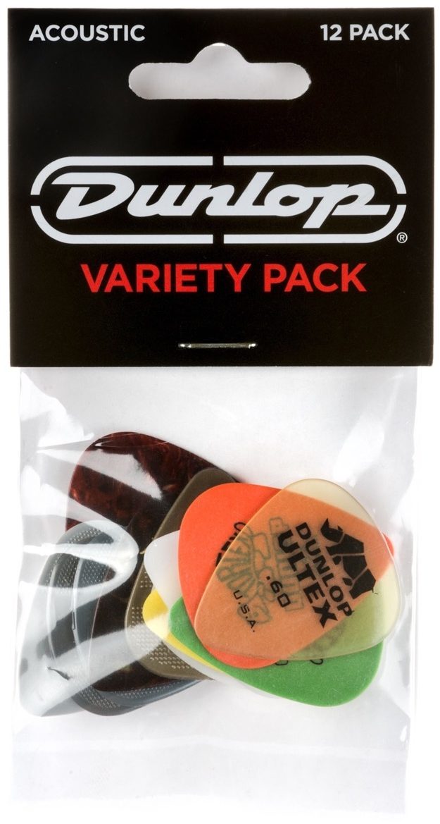 Dunlop PVP112 Acoustic Players Variety Pick Pack 2 Dunlop PVP112 Acoustic Players Variety Pick Pack
