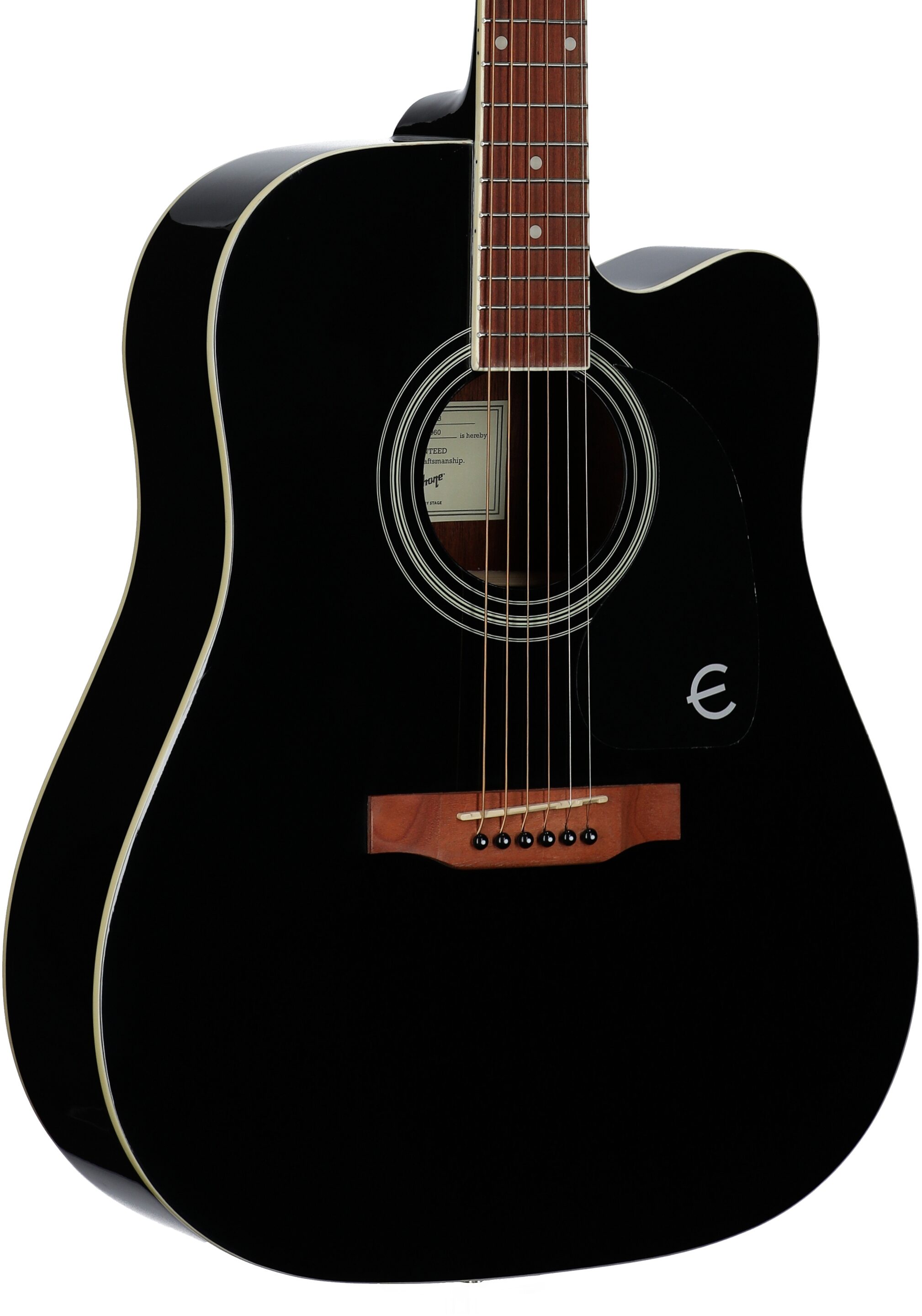 Epiphone FT-100 CE Songmaker Deluxe Acoustic-Electric Guitar 1 Epiphone FT-100 CE Songmaker Deluxe Acoustic-Electric Guitar