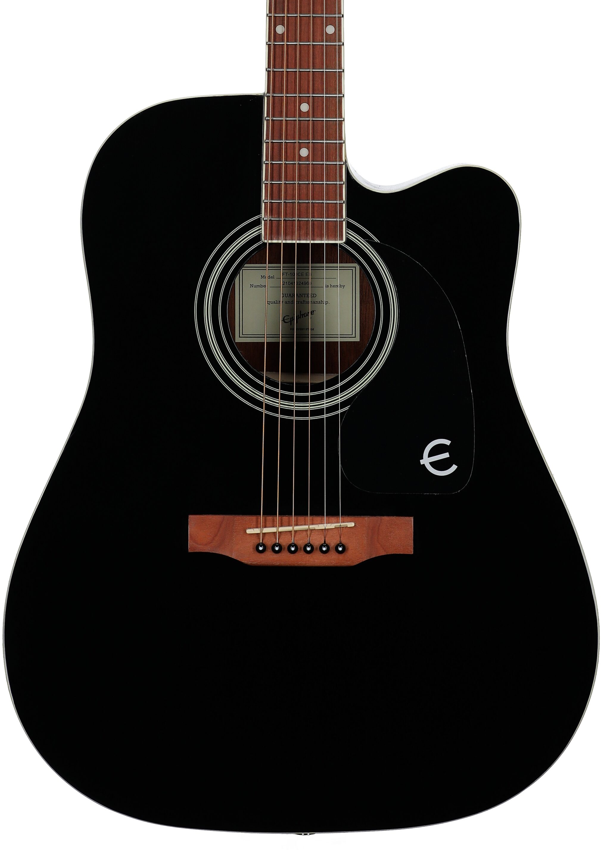 Epiphone FT-100 CE Songmaker Deluxe Acoustic-Electric Guitar 5 Epiphone FT-100 CE Songmaker Deluxe Acoustic-Electric Guitar