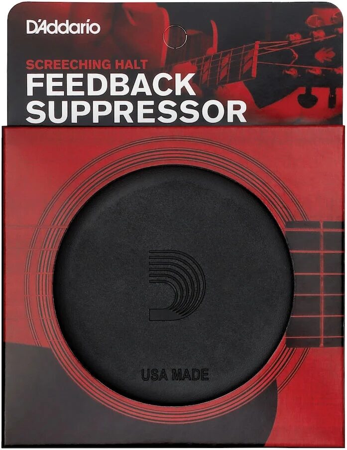 D'Addario PW-SH-01 Screeching Halt Acoustic Guitar Soundhole Plug 3 D'Addario PW-SH-01 Screeching Halt Acoustic Guitar Soundhole Plug