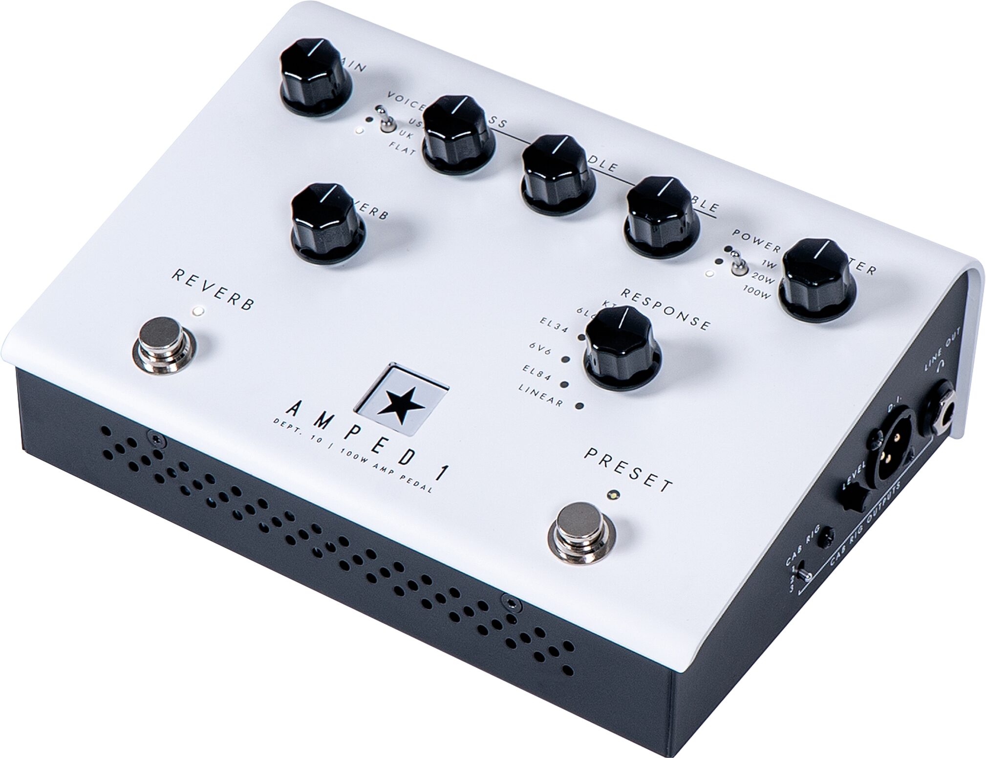 Blackstar Dept. 10 Amped 1 Guitar Amplifier Pedal (100 Watts) 5 Blackstar Dept. 10 Amped 1 Guitar Amplifier Pedal (100 Watts)
