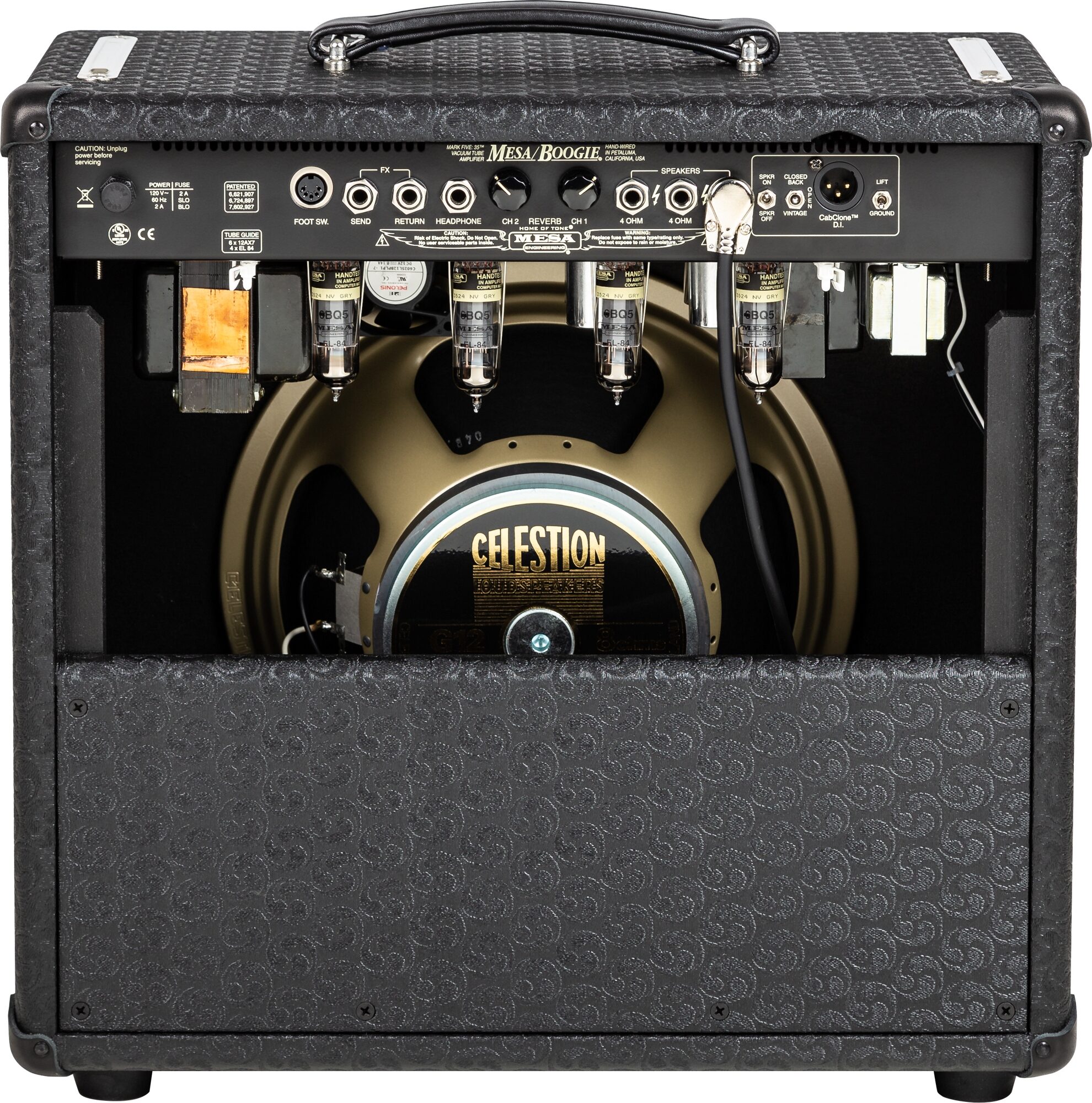 Mesa/Boogie Limited Edition Black Comet Mark V 35 Guitar Combo Amplifier 4 Mesa/Boogie Limited Edition Black Comet Mark V 35 Guitar Combo Amplifier