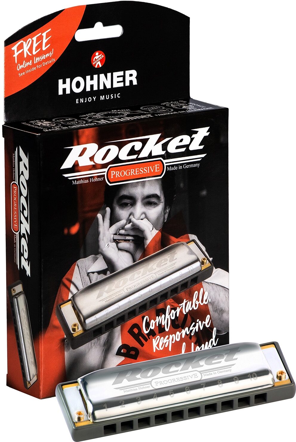 Hohner Rocket Harmonica