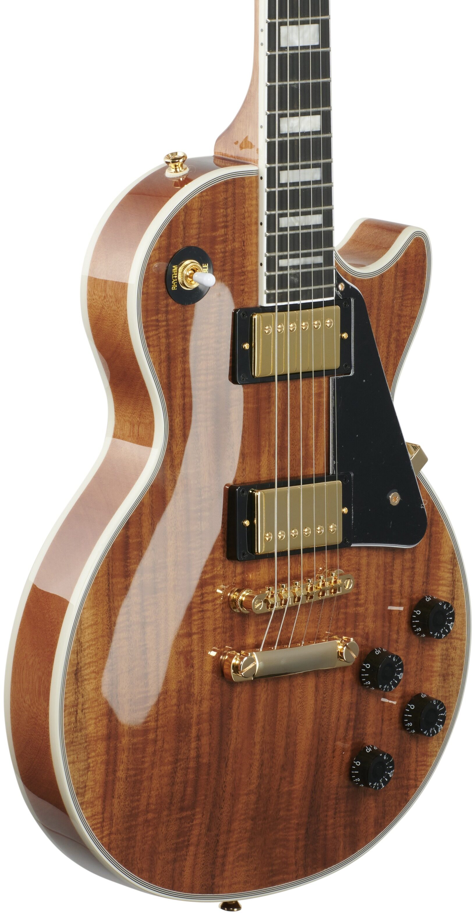 Epiphone Les Paul Custom Koa Electric Guitar 3 Epiphone Les Paul Custom Koa Electric Guitar