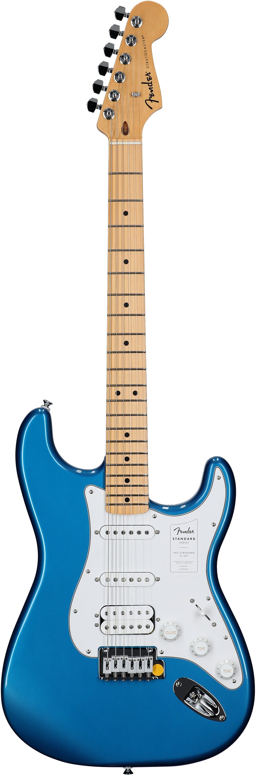 Fender Standard Stratocaster HSS Electric Guitar, with Maple Fingerboard 2 Fender Standard Stratocaster HSS Electric Guitar, with Maple Fingerboard