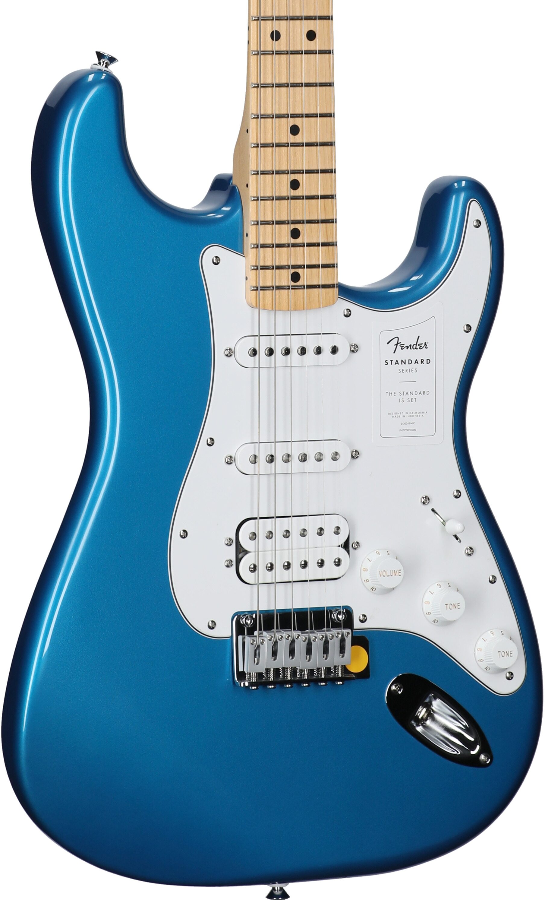 Fender Standard Stratocaster HSS Electric Guitar, with Maple Fingerboard 1 Fender Standard Stratocaster HSS Electric Guitar, with Maple Fingerboard