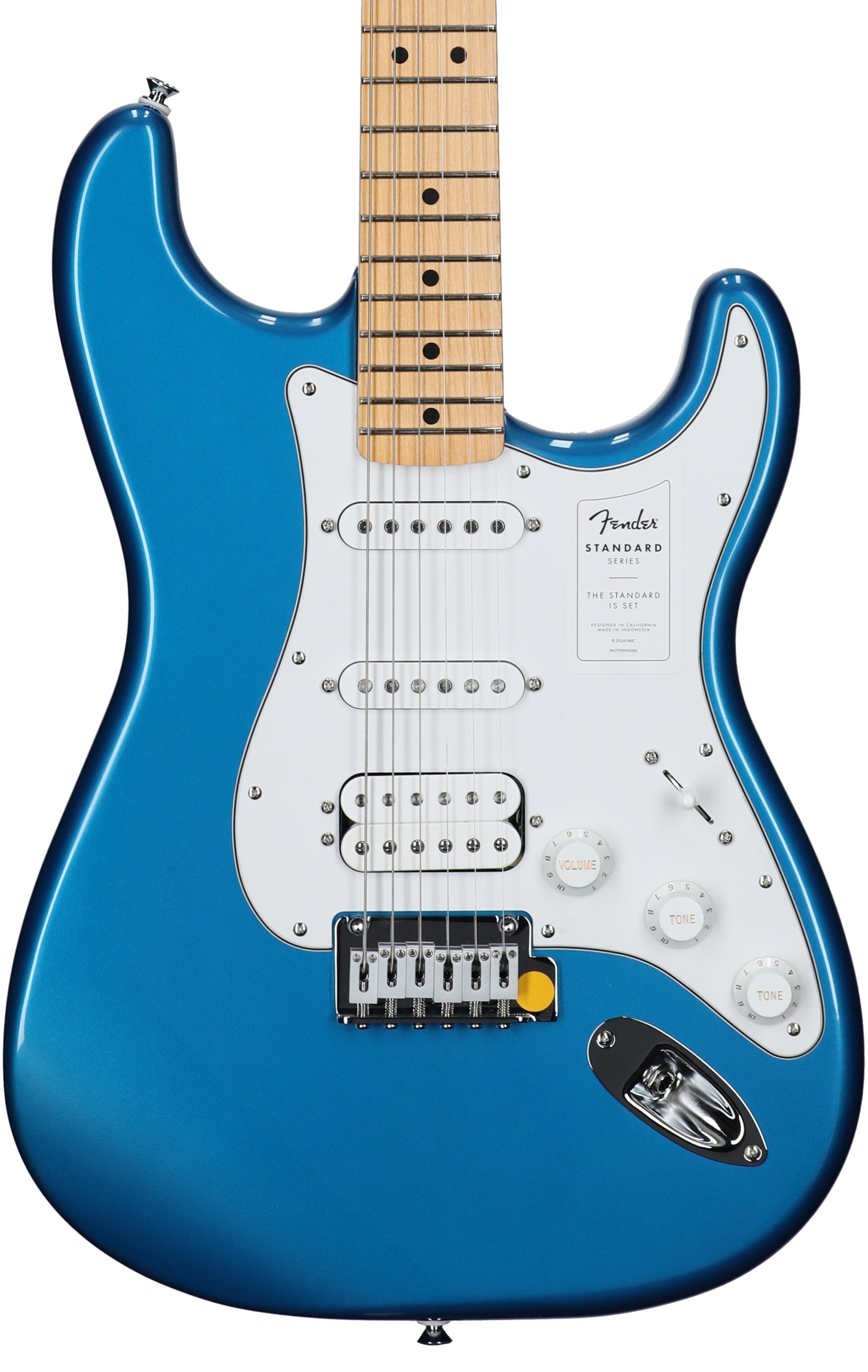 Fender Standard Stratocaster HSS Electric Guitar, with Maple Fingerboard 5 Fender Standard Stratocaster HSS Electric Guitar, with Maple Fingerboard