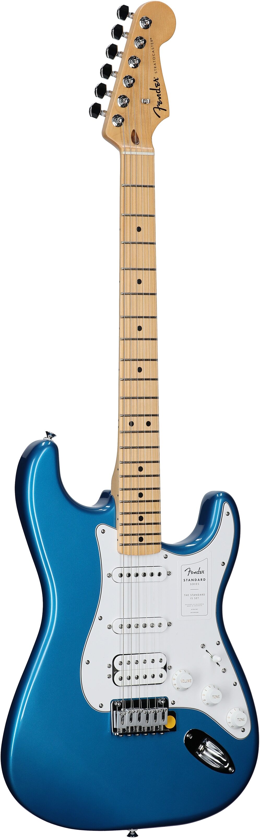 Fender Standard Stratocaster HSS Electric Guitar, with Maple Fingerboard 6 Fender Standard Stratocaster HSS Electric Guitar, with Maple Fingerboard