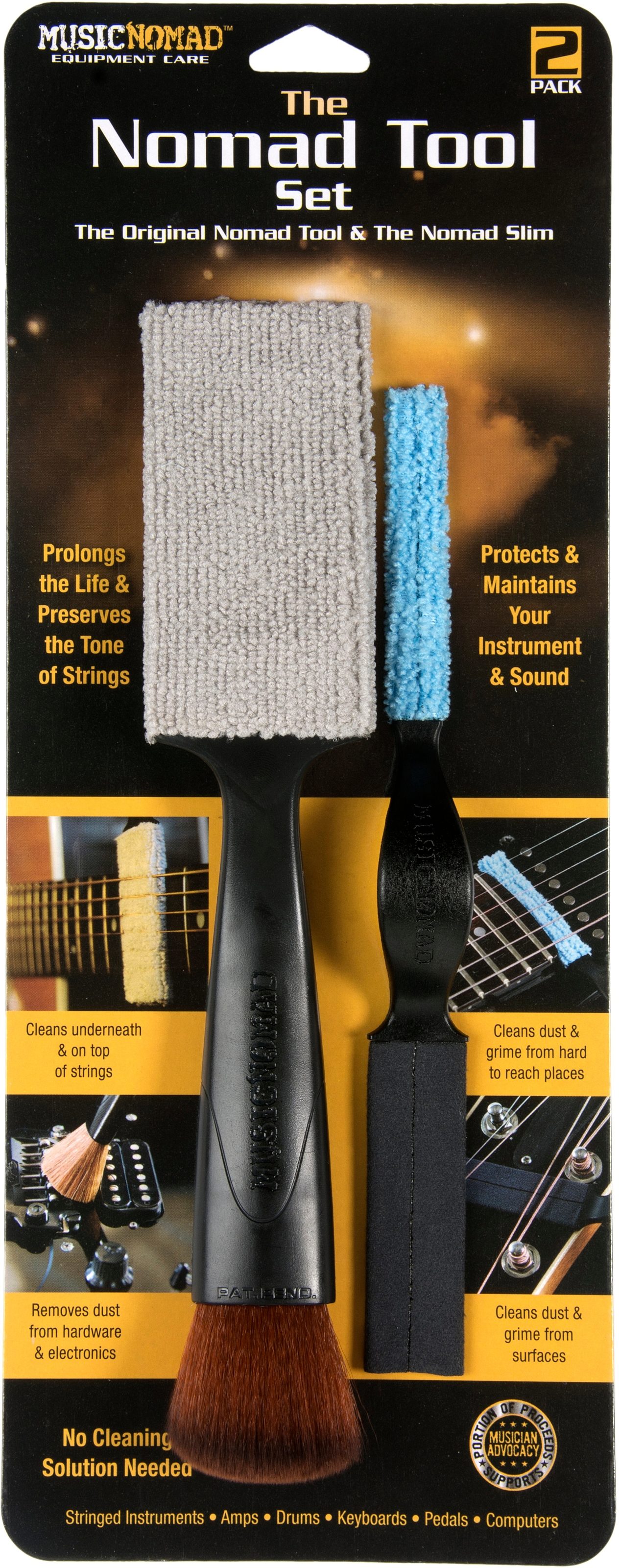 Music Nomad MN204 Nomad 2-Piece Guitar Tool Set 3 Music Nomad MN204 Nomad 2-Piece Guitar Tool Set
