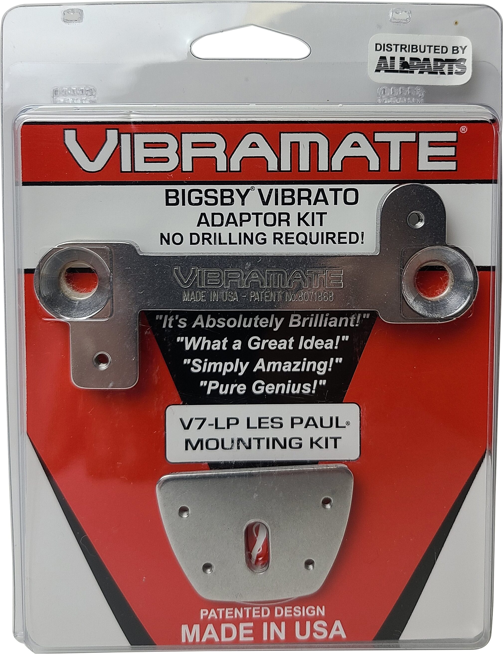 Vibramate V7-LP Les Paul Adaptor Kit for Bigsby B7 Tremolo