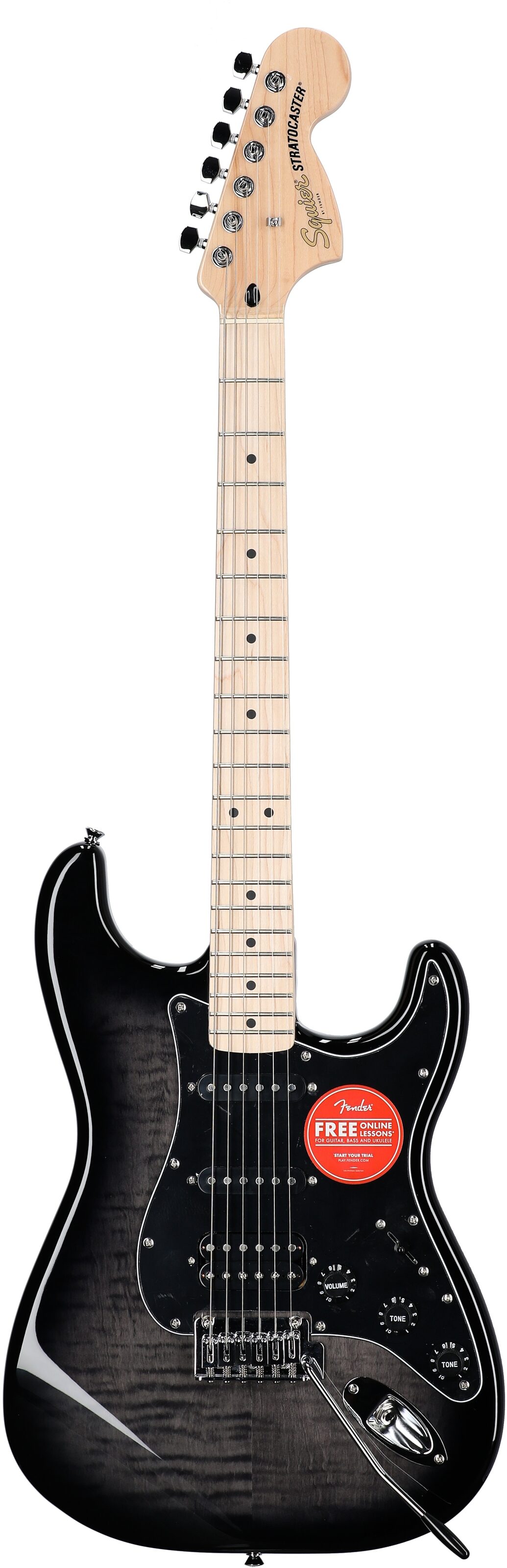 Squier Affinity Stratocaster FMT HSS Electric Guitar, Maple Fingerboard 2 Squier Affinity Stratocaster FMT HSS Electric Guitar, Maple Fingerboard