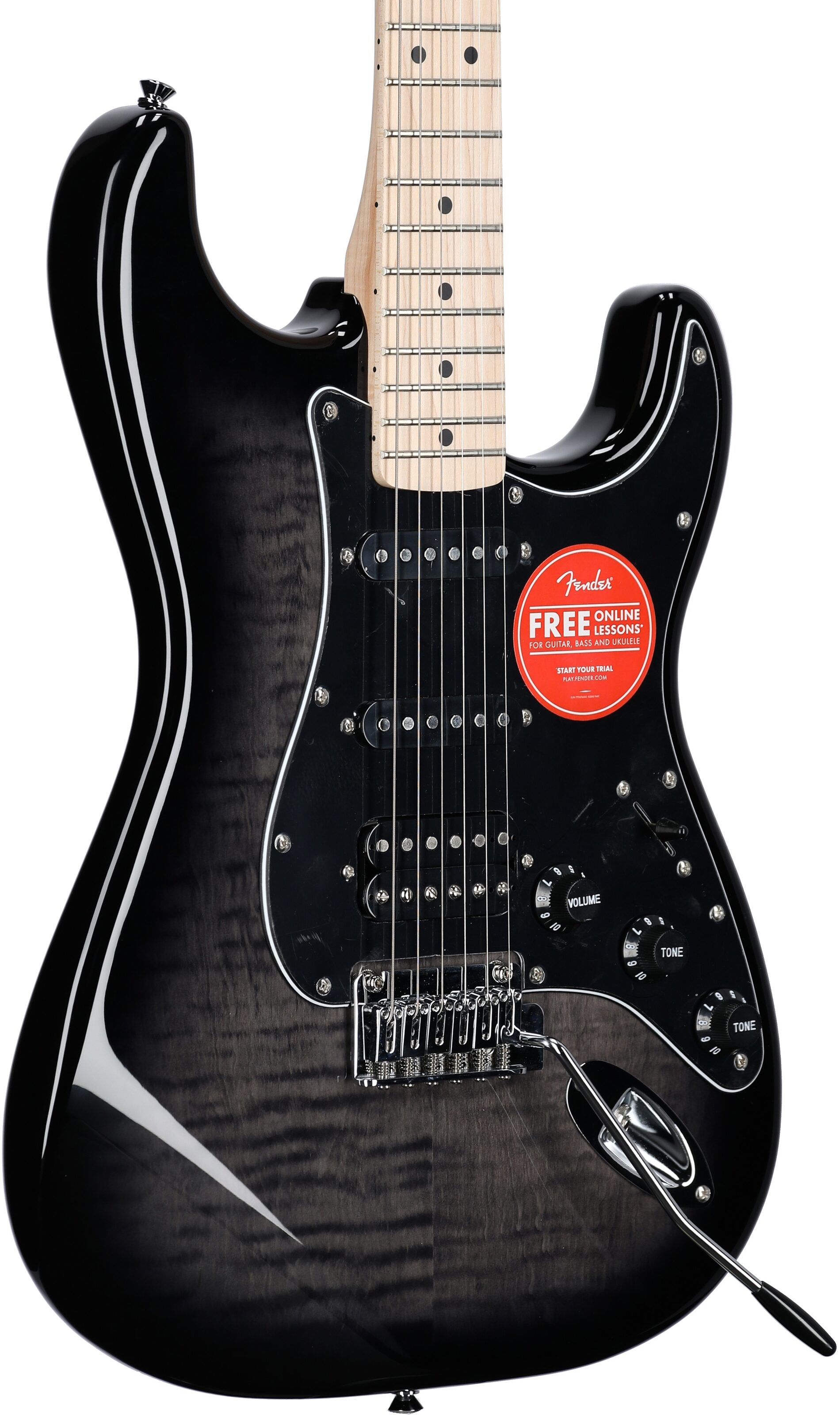 Squier Affinity Stratocaster FMT HSS Electric Guitar, Maple Fingerboard 3 Squier Affinity Stratocaster FMT HSS Electric Guitar, Maple Fingerboard