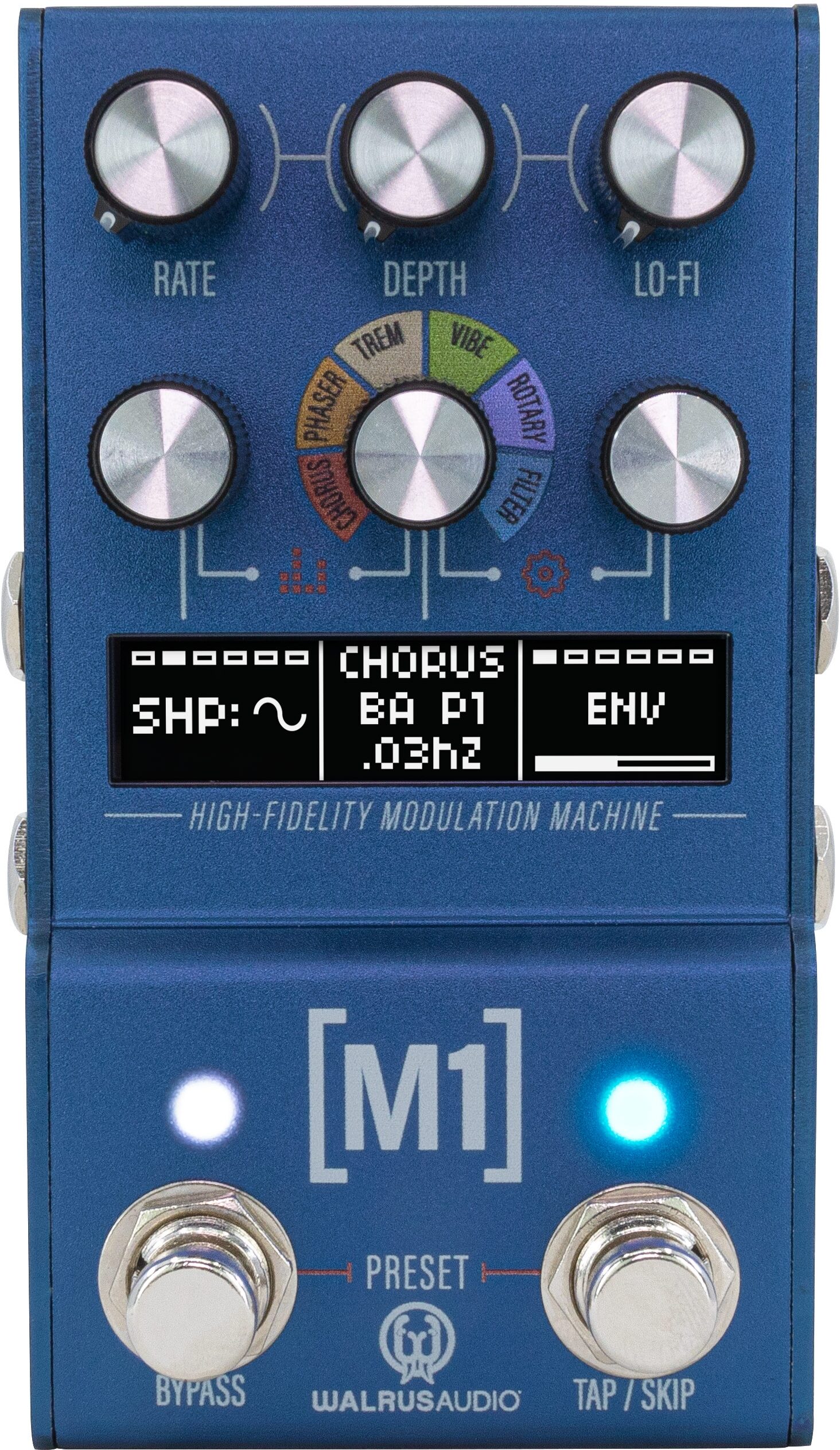 Walrus Audio Mako M1 MKII High-Fidelity Modulation Pedal 2 Walrus Audio Mako M1 MKII High-Fidelity Modulation Pedal