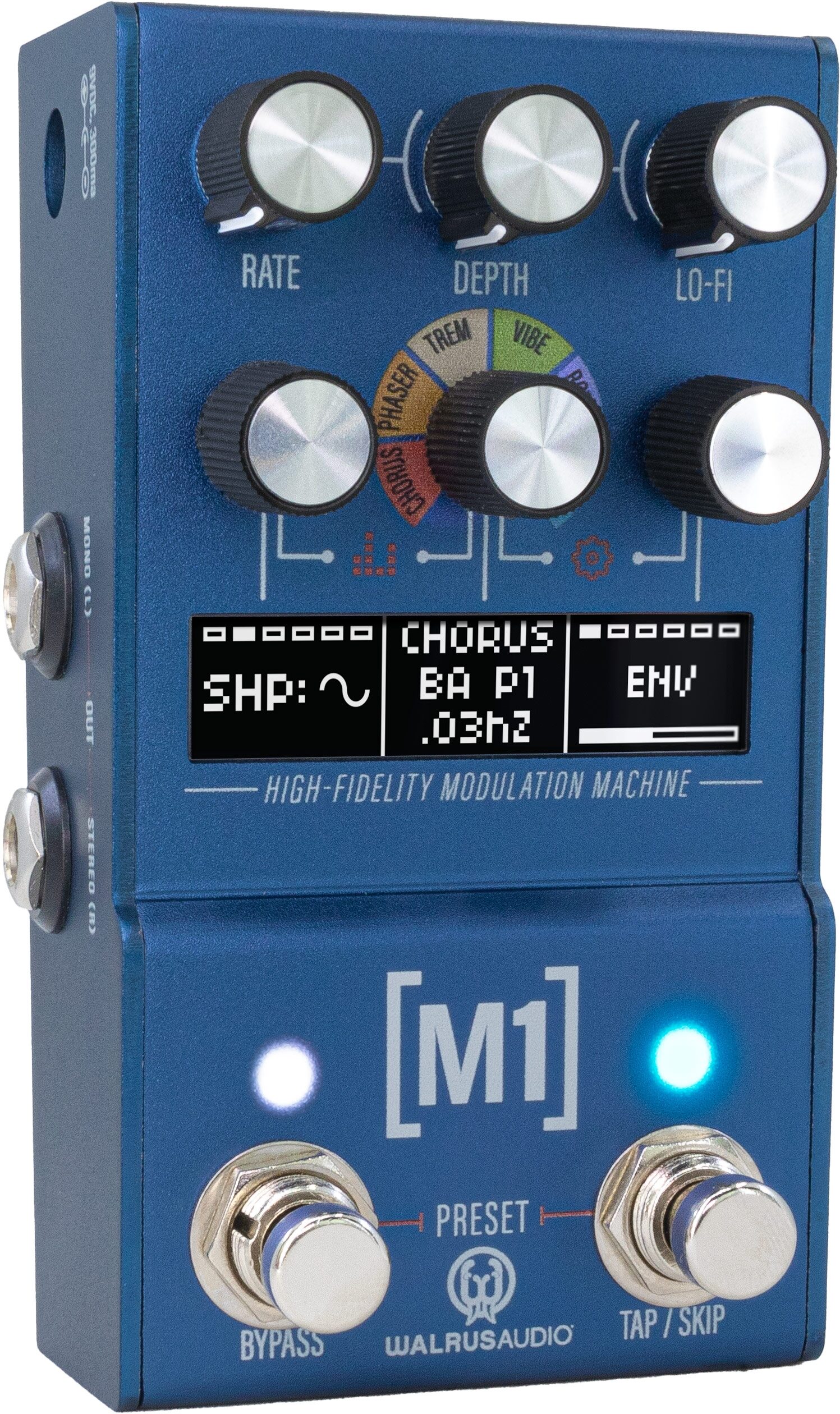 Walrus Audio Mako M1 MKII High-Fidelity Modulation Pedal 3 Walrus Audio Mako M1 MKII High-Fidelity Modulation Pedal