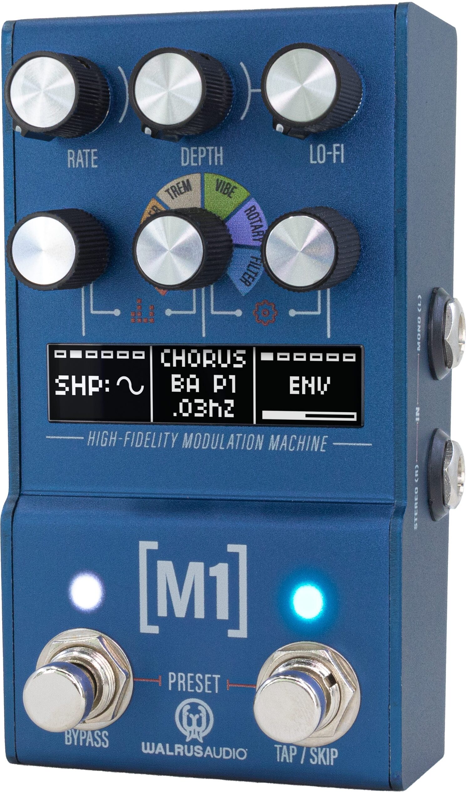 Walrus Audio Mako M1 MKII High-Fidelity Modulation Pedal 4 Walrus Audio Mako M1 MKII High-Fidelity Modulation Pedal