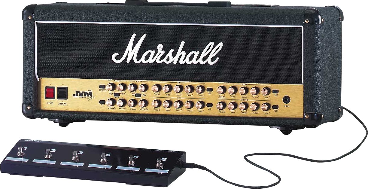 Marshall JVM410H 4-Channel Guitar Amplifier Head (100 Watts) 1 Marshall JVM410H 4-Channel Guitar Amplifier Head (100 Watts)