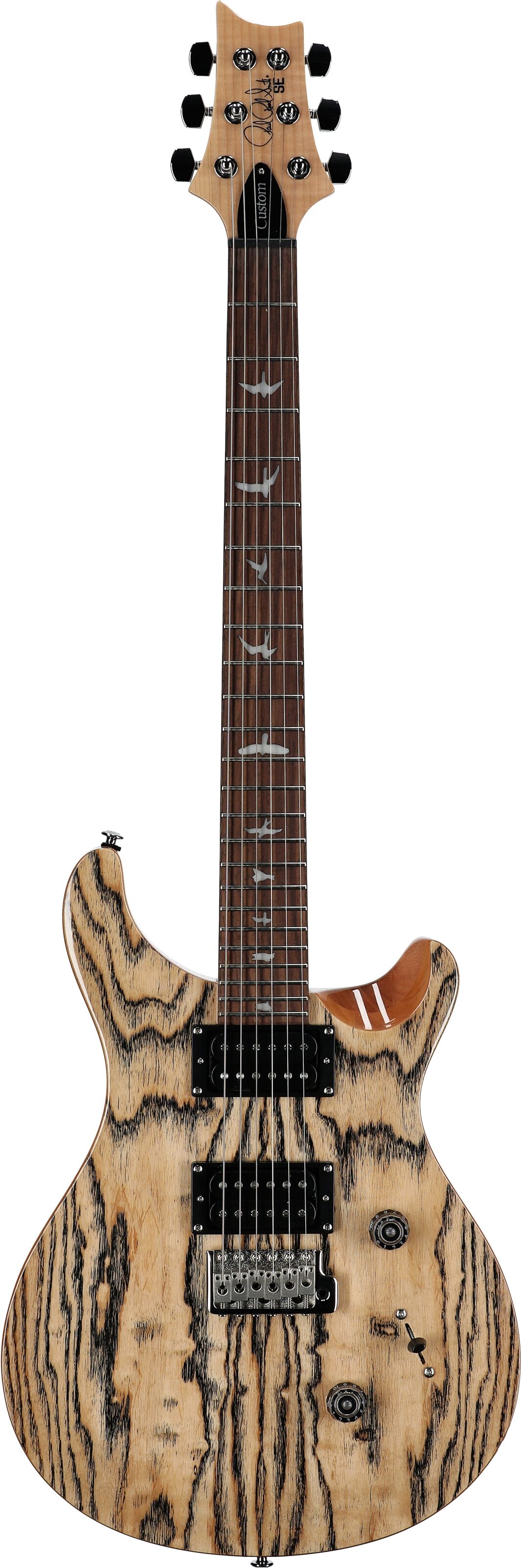 PRS Paul Reed Smith SE Custom 24 Burled Ash Limited Edition Electric Guitar 2 PRS Paul Reed Smith SE Custom 24 Burled Ash Limited Edition Electric Guitar