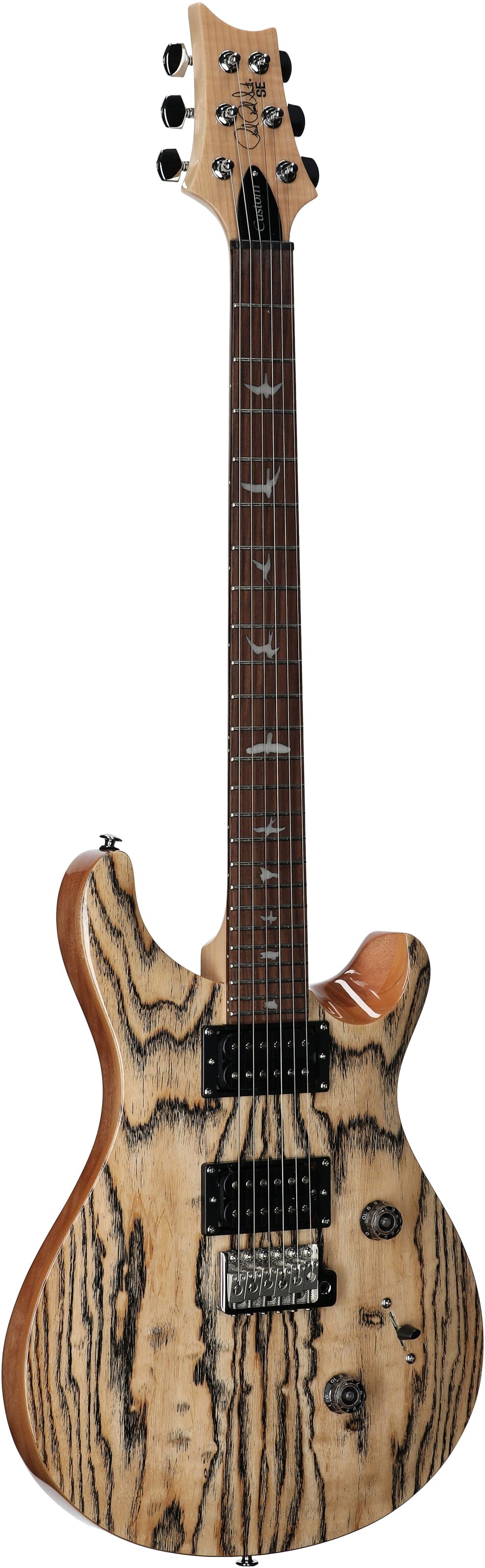 PRS Paul Reed Smith SE Custom 24 Burled Ash Limited Edition Electric Guitar 6 PRS Paul Reed Smith SE Custom 24 Burled Ash Limited Edition Electric Guitar