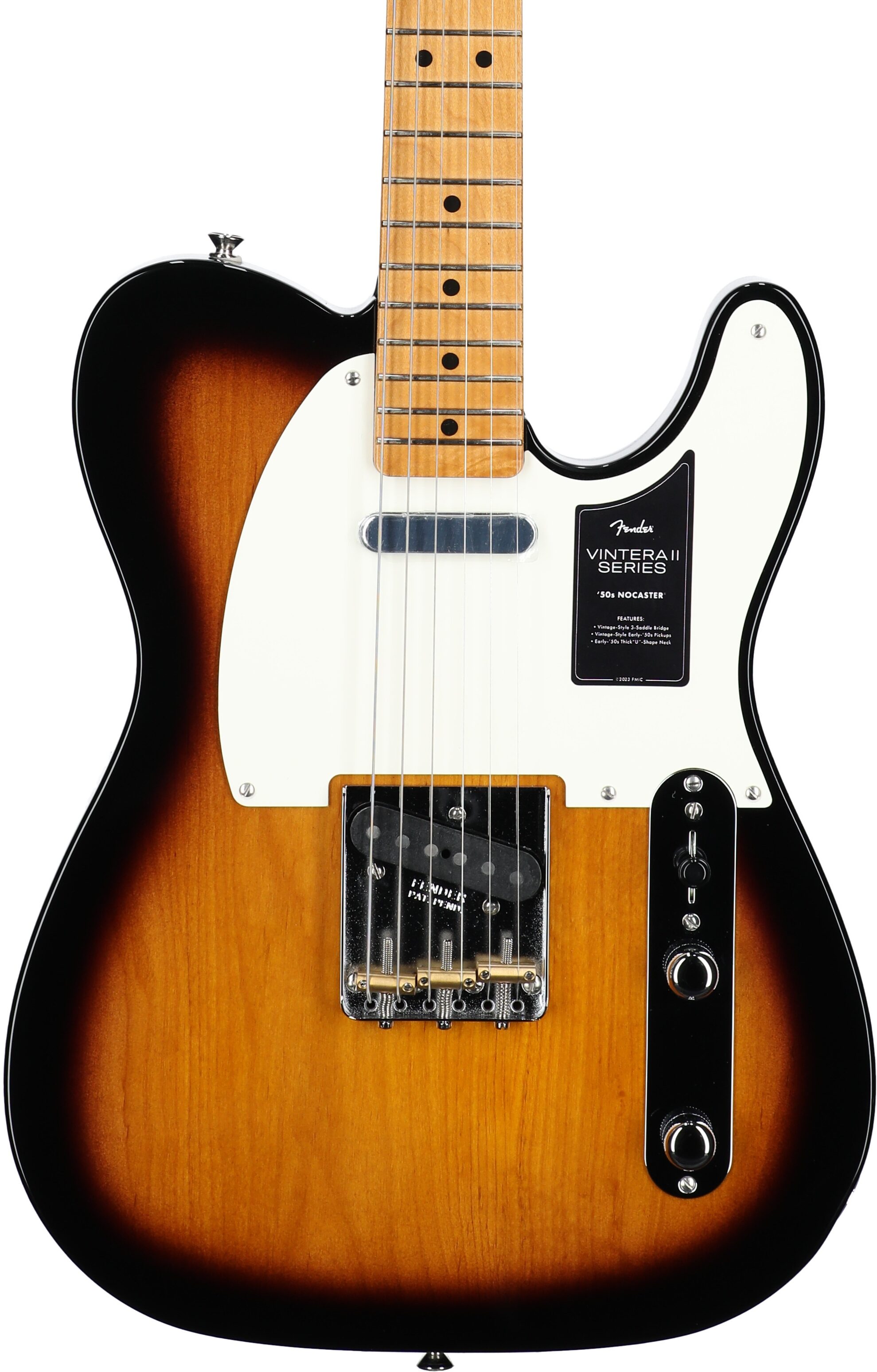 Fender Vintera II '50s Nocaster Electric Guitar (with Gig Bag) 1 Fender Vintera II '50s Nocaster Electric Guitar (with Gig Bag)