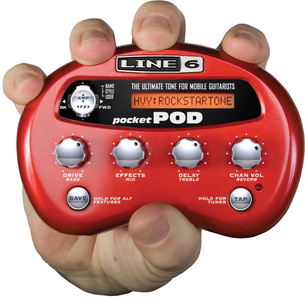 Line 6 Pocket POD Guitar Amp Modeling Processor 1 Line 6 Pocket POD Guitar Amp Modeling Processor