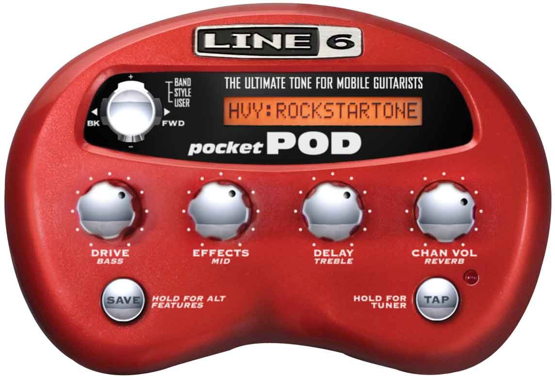 Line 6 Pocket POD Guitar Amp Modeling Processor 2 Line 6 Pocket POD Guitar Amp Modeling Processor