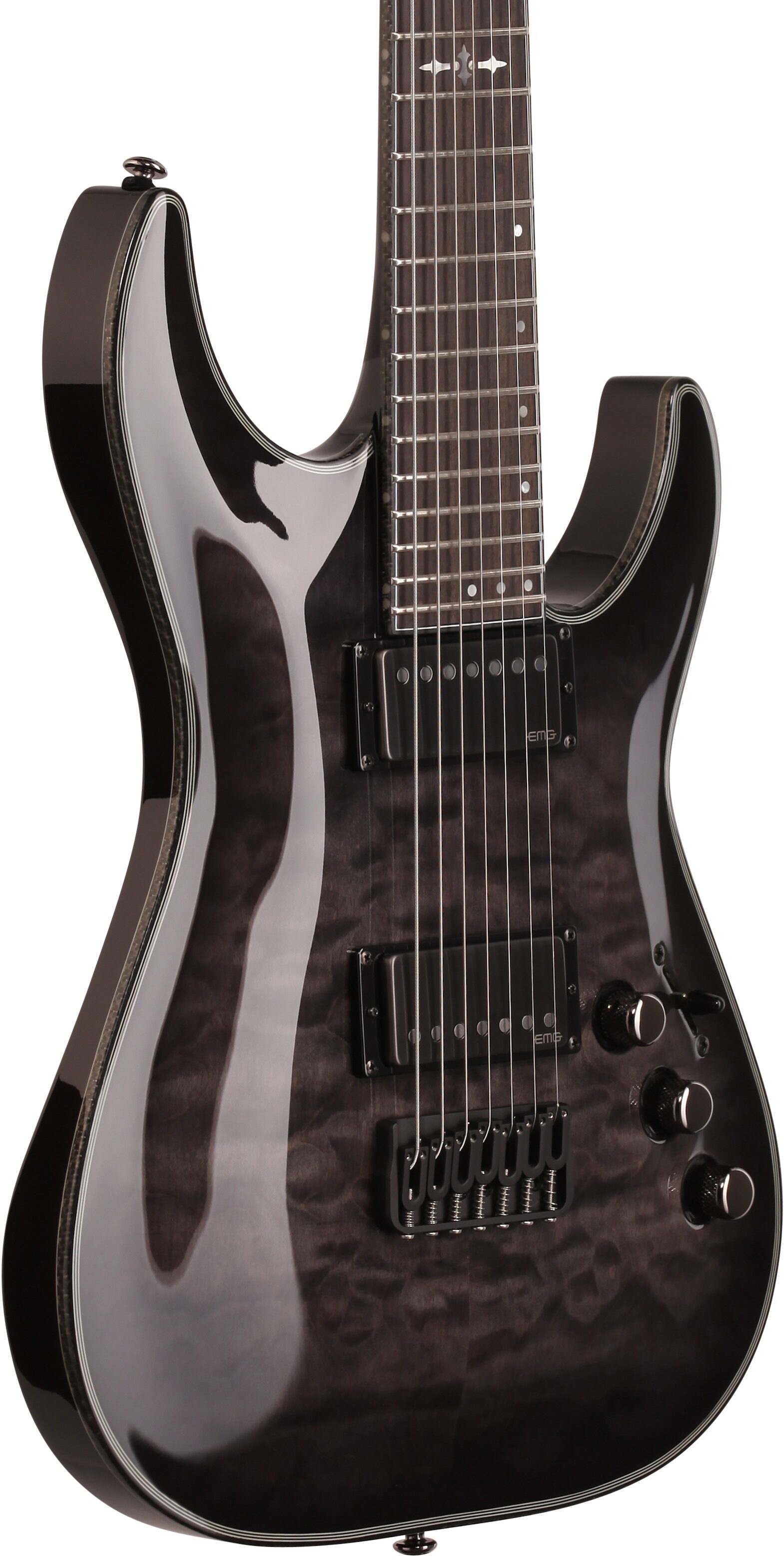 Schecter Hellraiser Hybrid C-7 Electric Guitar, 7-String 3 Schecter Hellraiser Hybrid C-7 Electric Guitar, 7-String