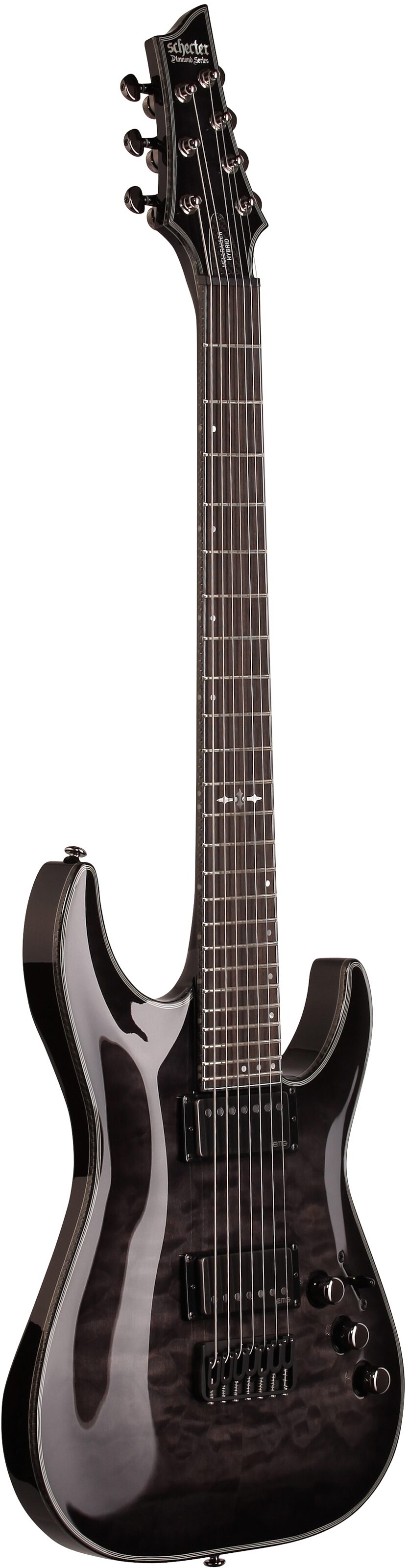 Schecter Hellraiser Hybrid C-7 Electric Guitar, 7-String 6 Schecter Hellraiser Hybrid C-7 Electric Guitar, 7-String