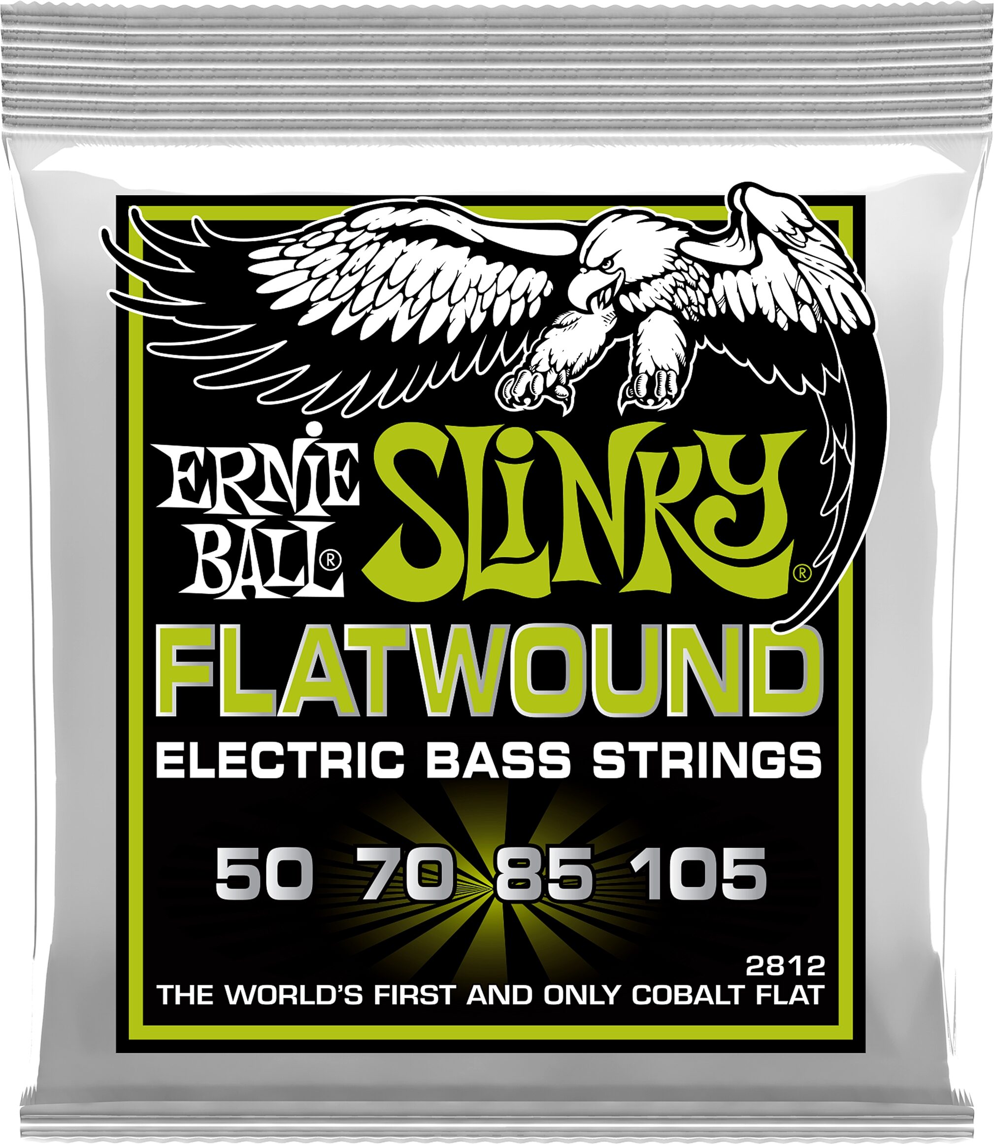 Ernie Ball P02812 Regular Slinky Flatwound Electric Guitar Strings