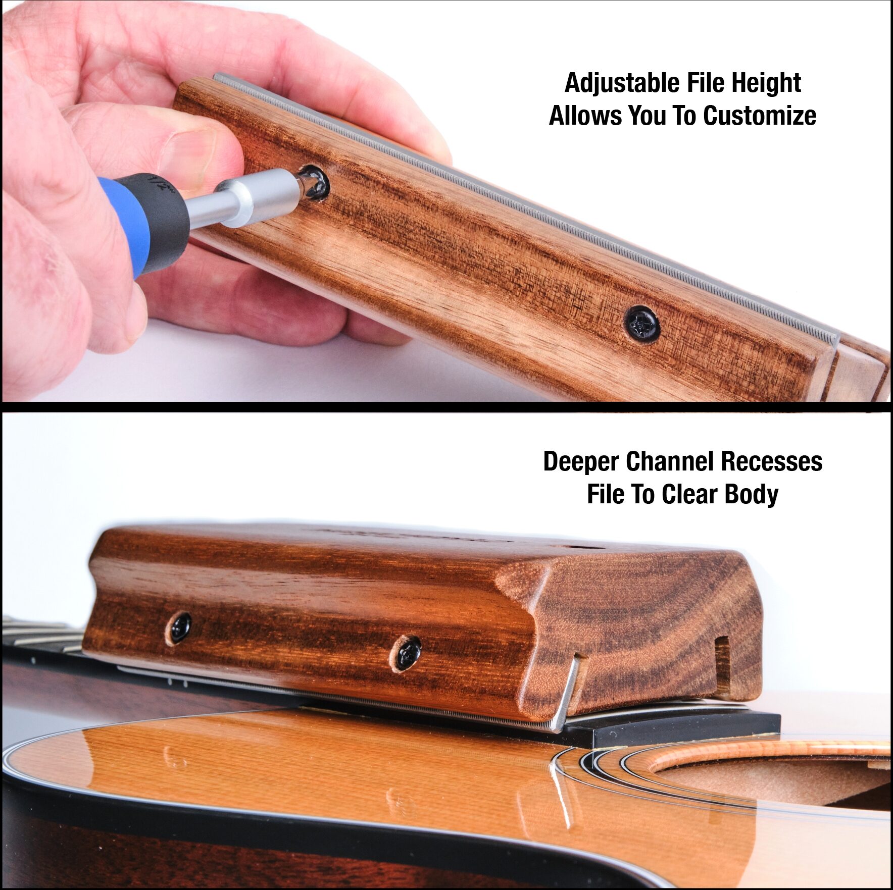 Music Nomad B-File Fret Beveling File 3 Music Nomad B-File Fret Beveling File