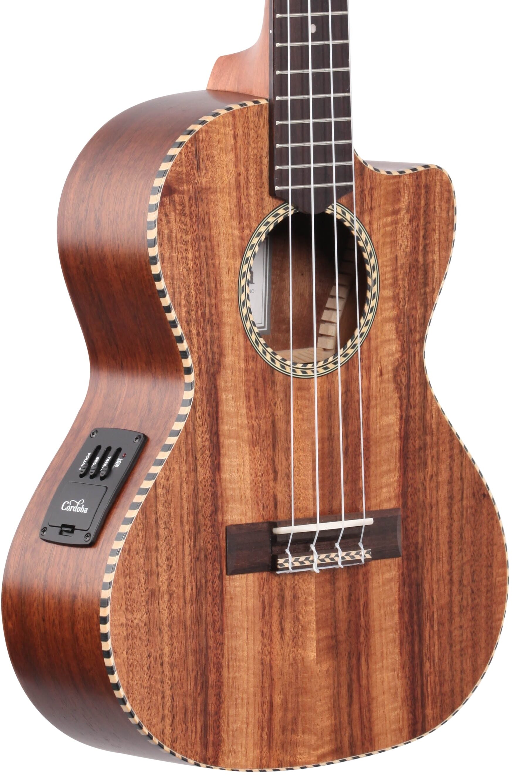 Cordoba 25T-CE Tenor Acoustic-Electric Ukulele