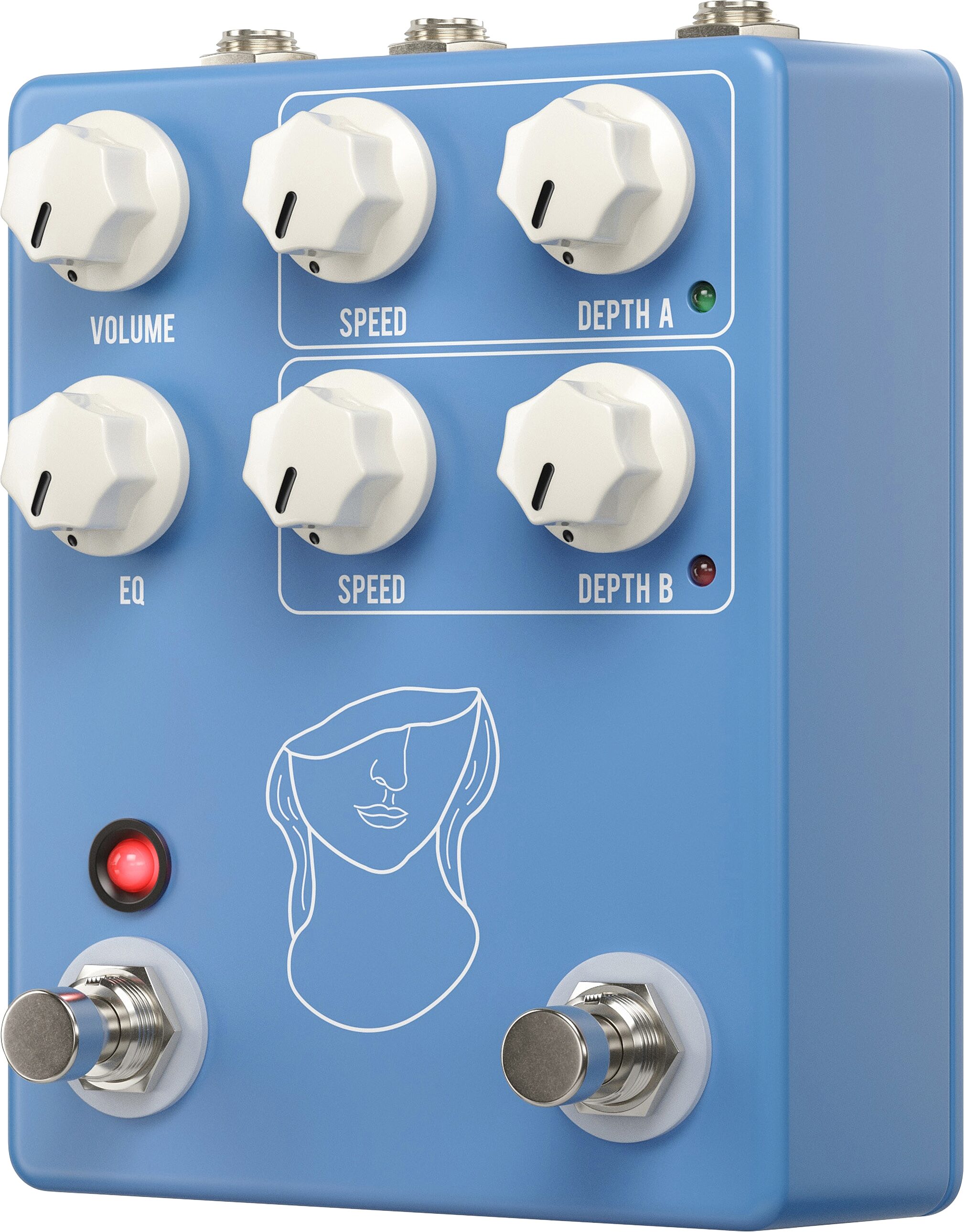 JHS Artificial Blonde 2-Speed Vibrato Pedal 2 JHS Artificial Blonde 2-Speed Vibrato Pedal