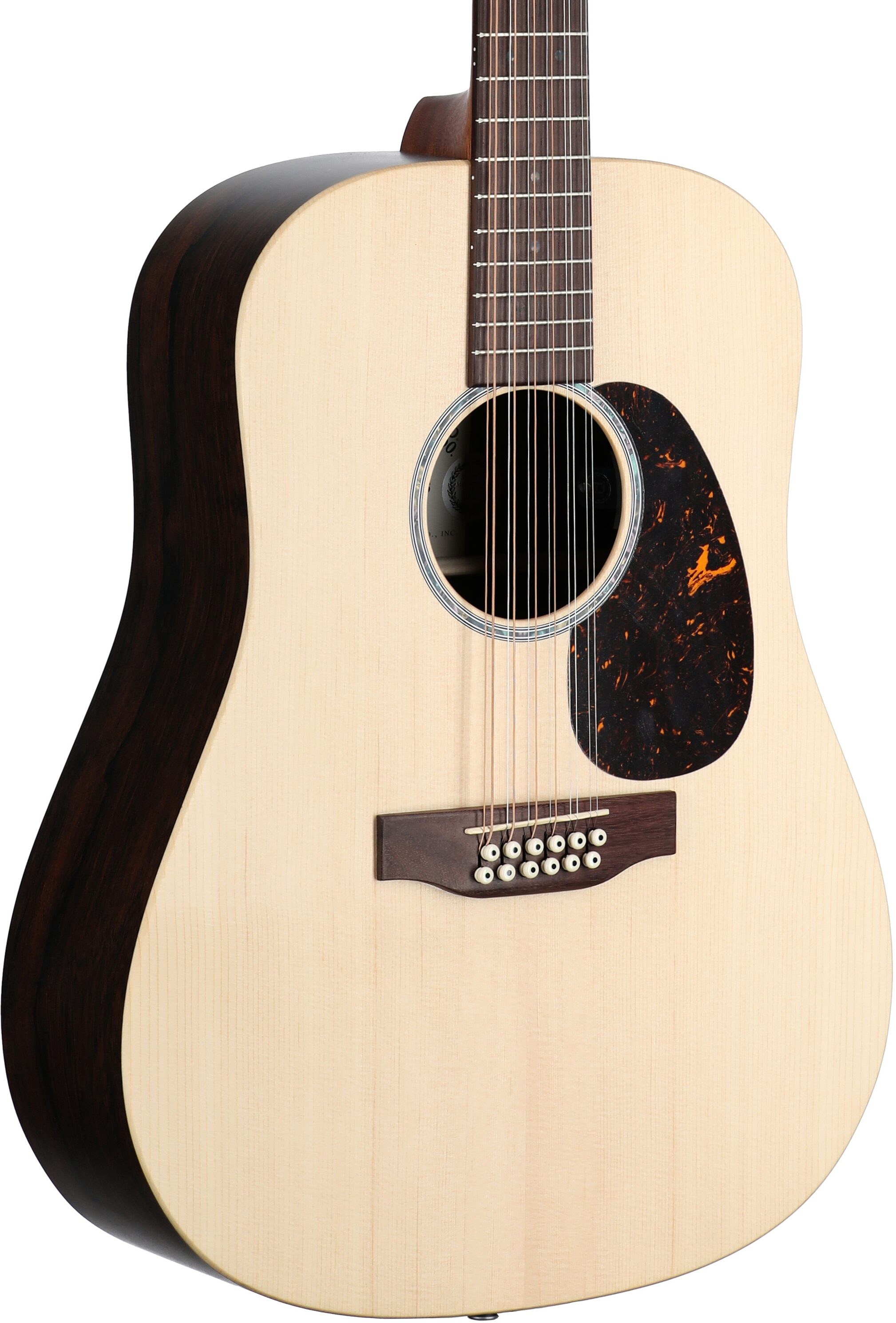 Martin D-X2E Brazilian Acoustic-Electric Guitar, 12-String