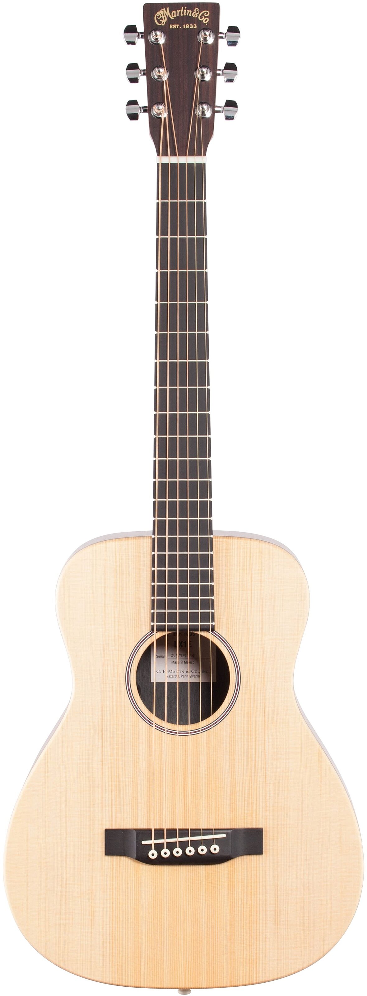 Martin LX1E Little Martin Acoustic-Electric Guitar (with Gig Bag) 2 Martin LX1E Little Martin Acoustic-Electric Guitar (with Gig Bag)