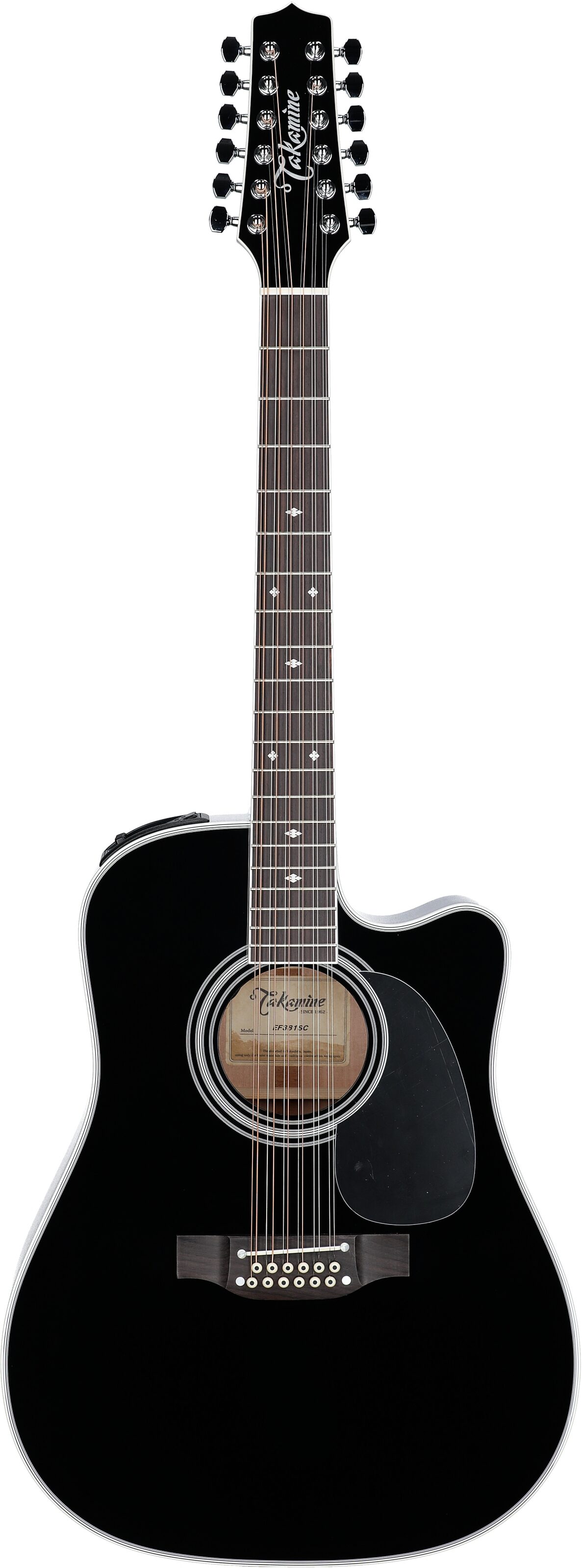 Takamine EF381SC 12-String Dreadnought Cutaway Acoustic-Electric Guitar (with Case) 2 Takamine EF381SC 12-String Dreadnought Cutaway Acoustic-Electric Guitar (with Case)