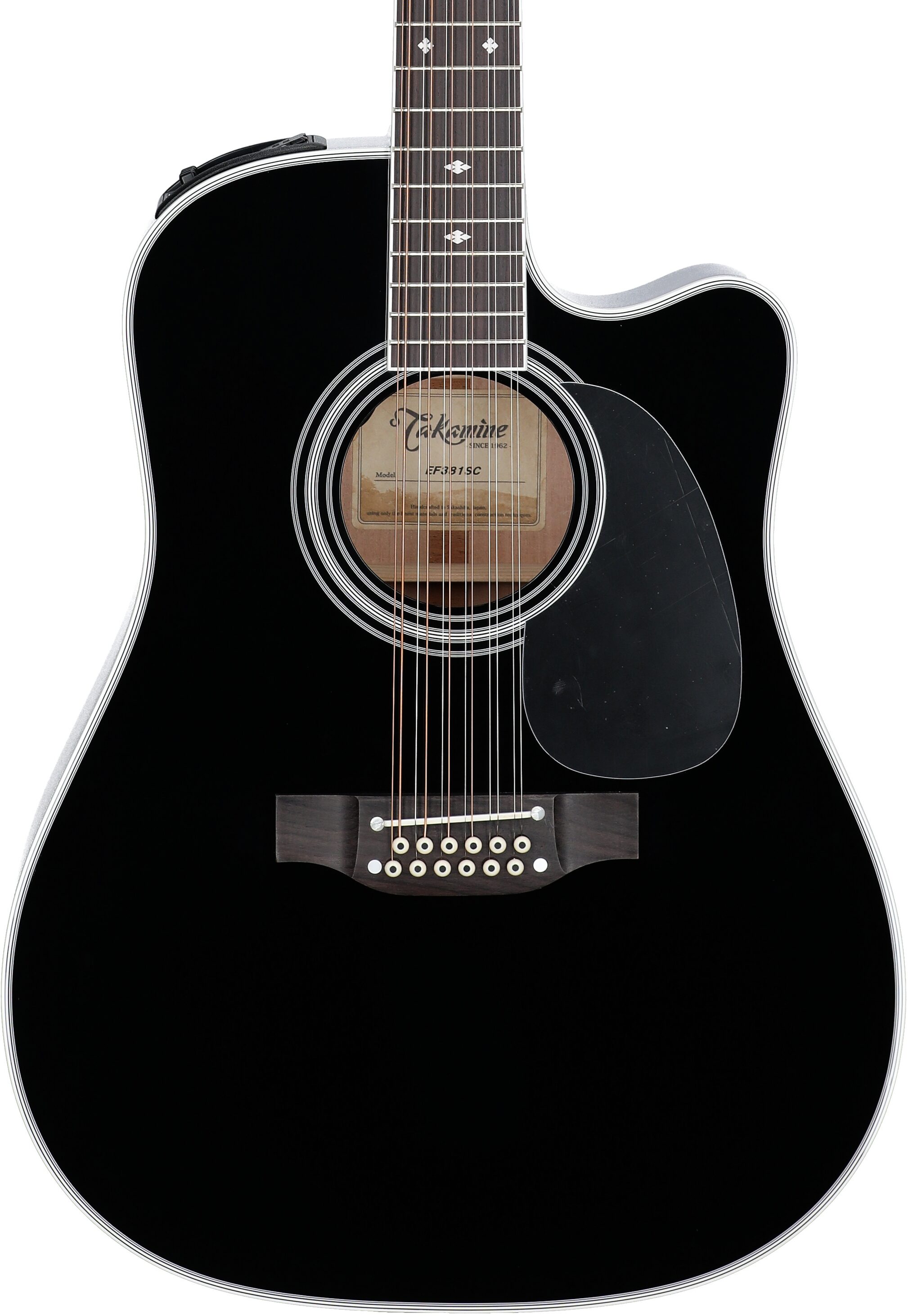 Takamine EF381SC 12-String Dreadnought Cutaway Acoustic-Electric Guitar (with Case) 5 Takamine EF381SC 12-String Dreadnought Cutaway Acoustic-Electric Guitar (with Case)